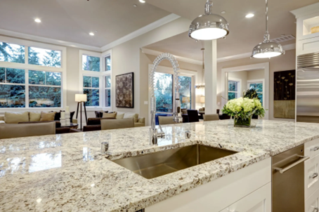 Designing a Kitchen or Bathroom with Granite