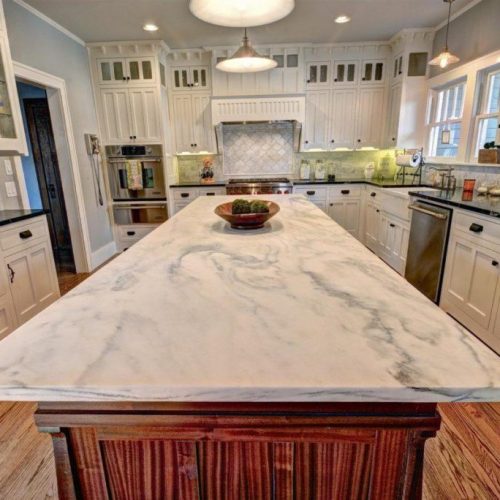 maintain marble countertops